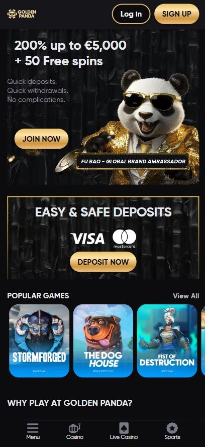 Golden Panda